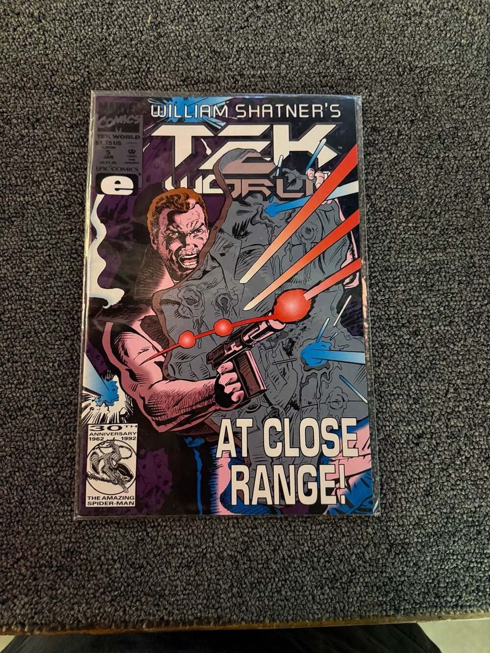 Marvel Comics William Shatner's Tek World 5 Comic Book